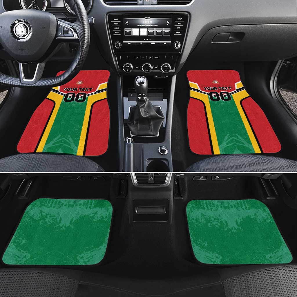 Rugby Guyana Car Mats Guyana Warriors Go Champions - Wonder Print Shop