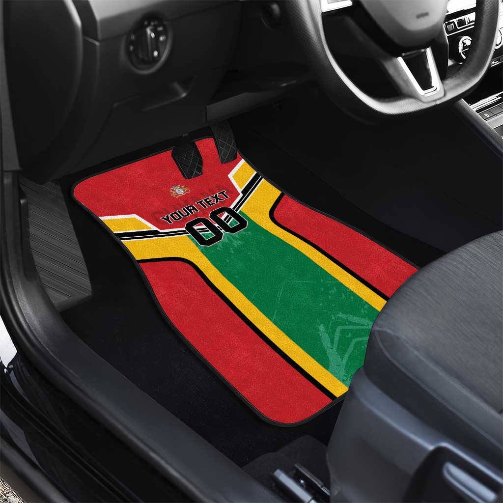 Rugby Guyana Car Mats Guyana Warriors Go Champions - Wonder Print Shop