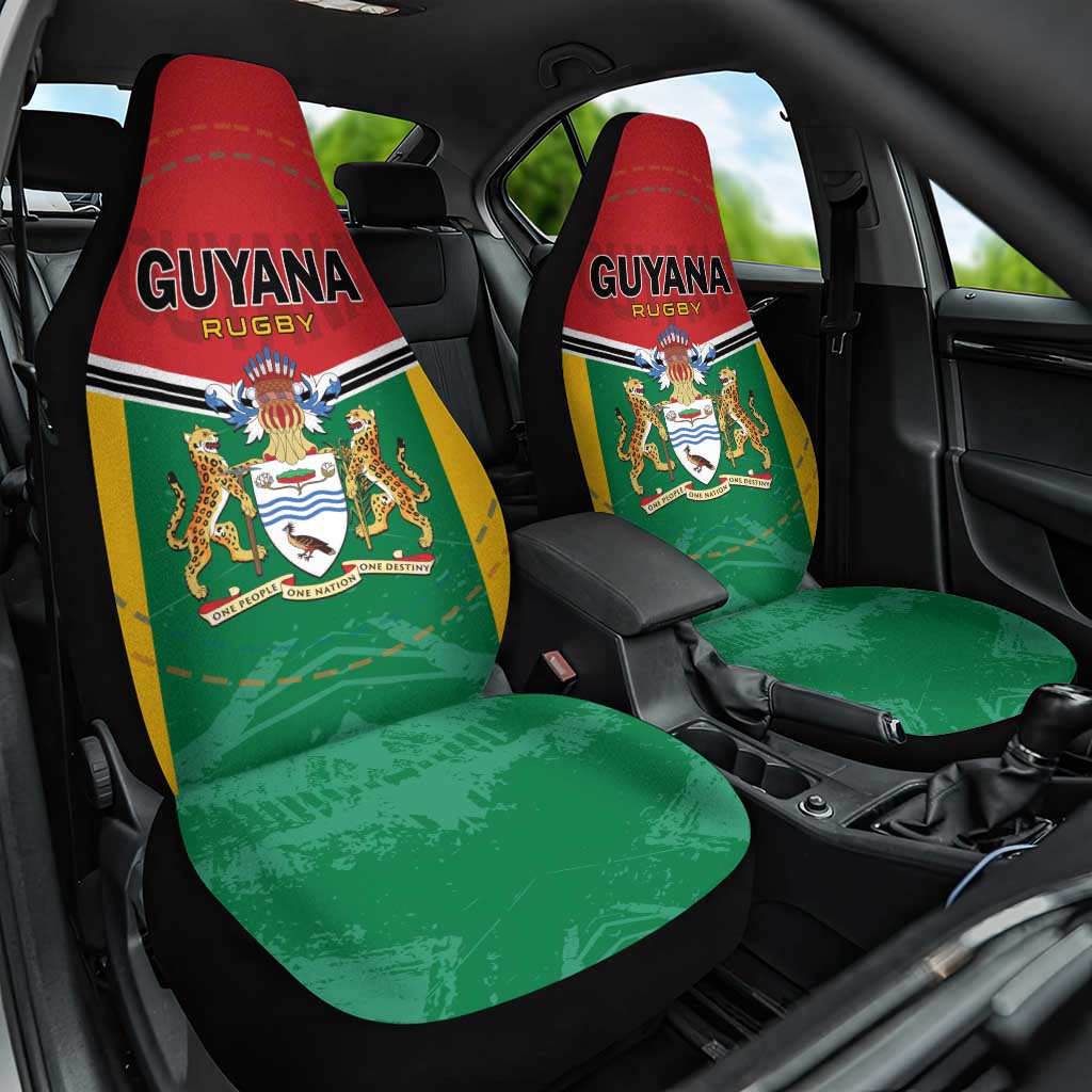 Rugby Guyana Car Seat Cover Guyana Warriors Go Champions - Wonder Print Shop