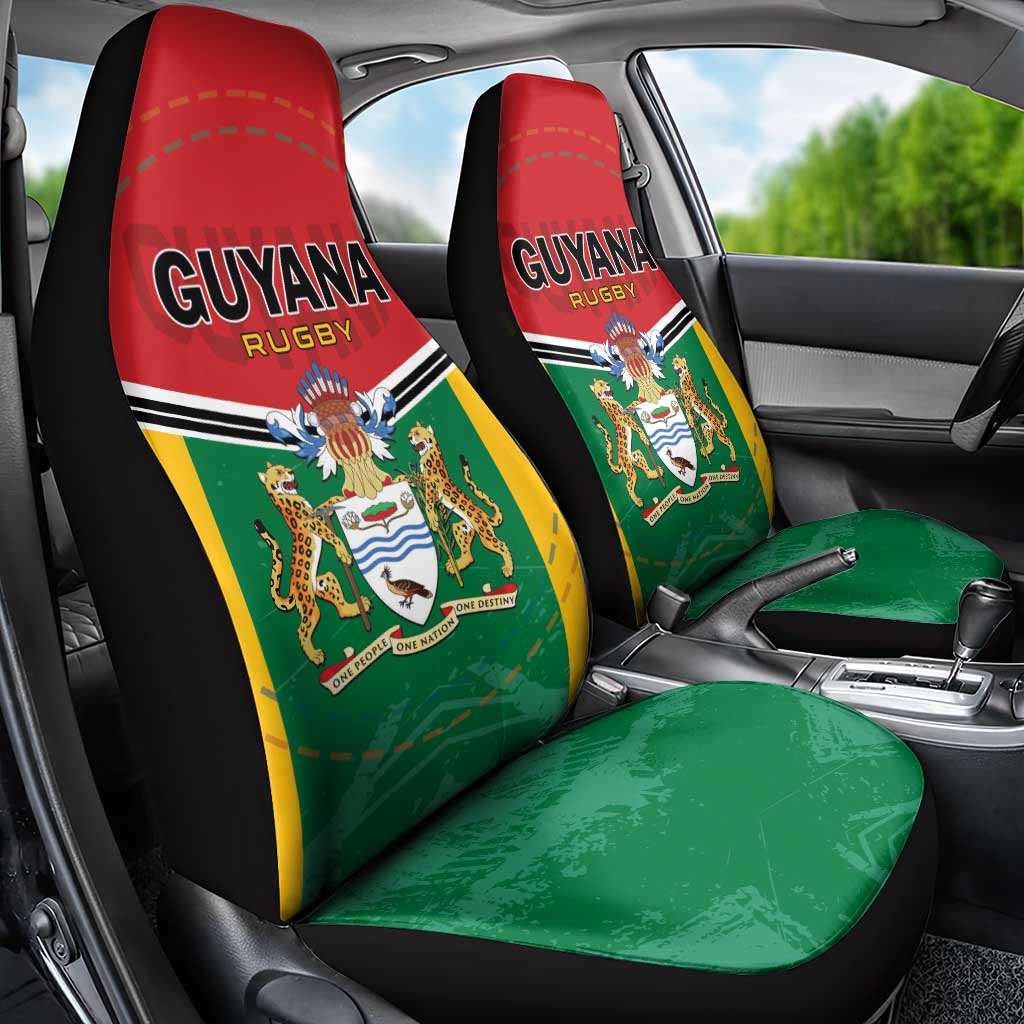 Rugby Guyana Car Seat Cover Guyana Warriors Go Champions - Wonder Print Shop