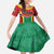 Custom Rugby Guyana Family Matching Off Shoulder Maxi Dress and Hawaiian Shirt Guyana Warriors Go Champions - Wonder Print Shop