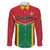 Custom Rugby Guyana Family Matching Off Shoulder Maxi Dress and Hawaiian Shirt Guyana Warriors Go Champions - Wonder Print Shop
