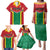 Custom Rugby Guyana Family Matching Puletasi and Hawaiian Shirt Guyana Warriors Go Champions - Wonder Print Shop