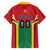 Custom Rugby Guyana Family Matching Short Sleeve Bodycon Dress and Hawaiian Shirt Guyana Warriors Go Champions - Wonder Print Shop