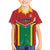 Custom Rugby Guyana Family Matching Short Sleeve Bodycon Dress and Hawaiian Shirt Guyana Warriors Go Champions - Wonder Print Shop