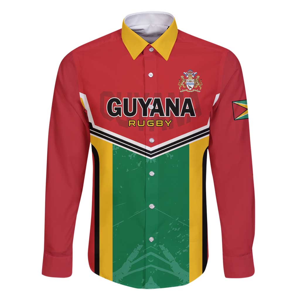 Custom Rugby Guyana Family Matching Summer Maxi Dress and Hawaiian Shirt Guyana Warriors Go Champions - Wonder Print Shop