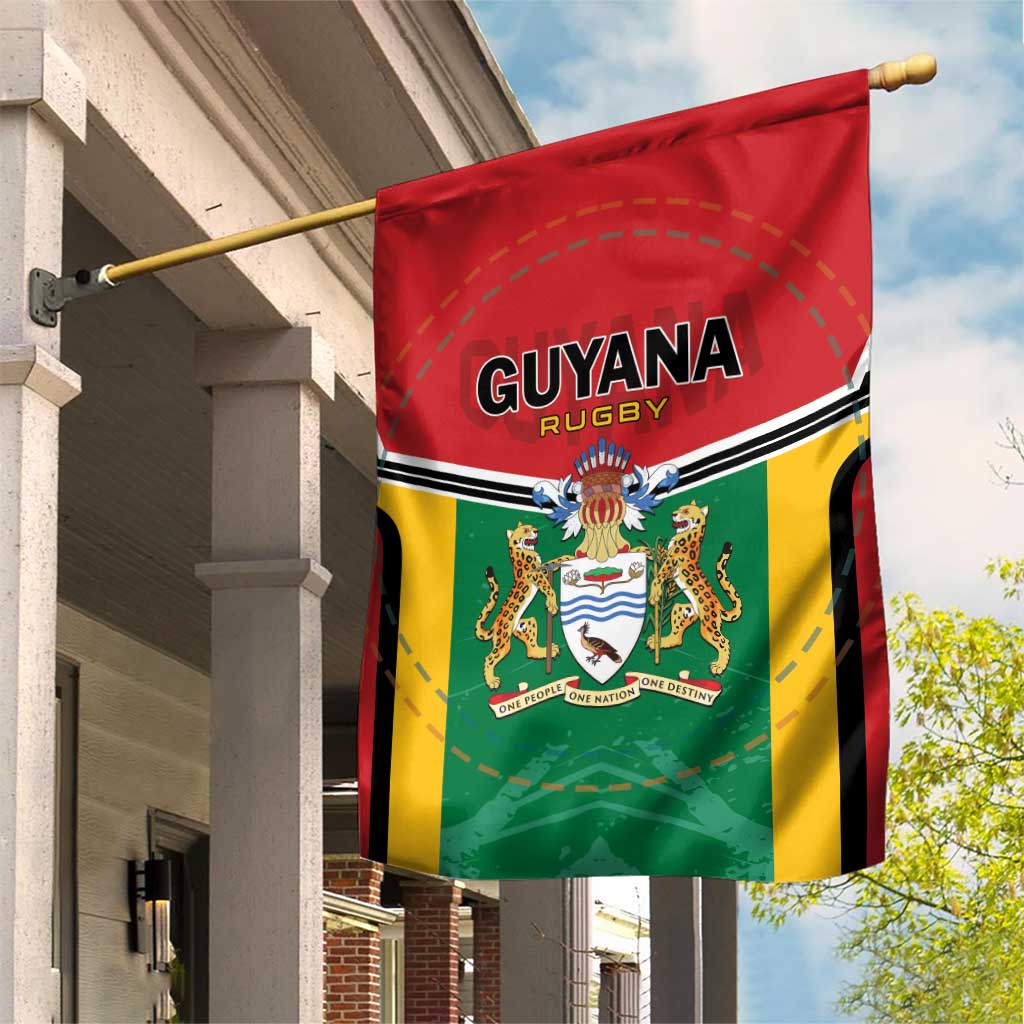 Rugby Guyana Garden Flag Guyana Warriors Go Champions - Wonder Print Shop