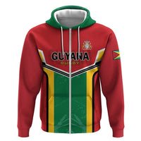Custom Rugby Guyana Hoodie Guyana Warriors Go Champions - Wonder Print Shop