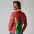 Custom Rugby Guyana Long Sleeve Polo Shirt Guyana Warriors Go Champions - Wonder Print Shop