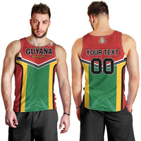 Custom Rugby Guyana Men Tank Top Guyana Warriors Go Champions - Wonder Print Shop