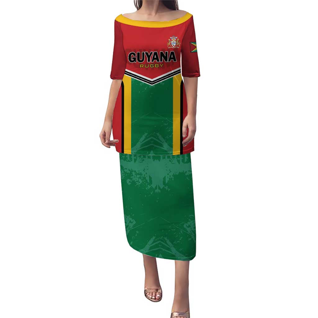 Custom Rugby Guyana Puletasi Guyana Warriors Go Champions - Wonder Print Shop
