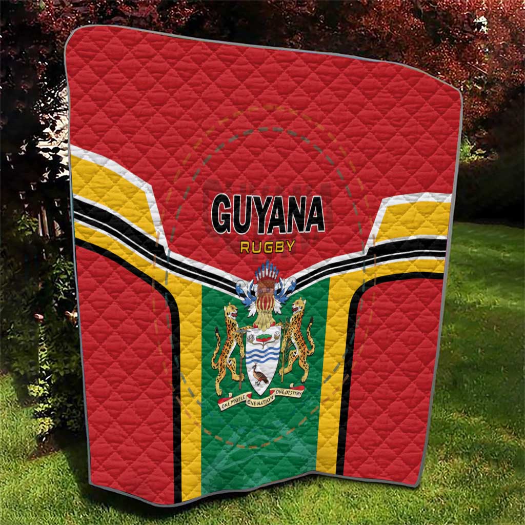 Rugby Guyana Quilt Guyana Warriors Go Champions - Wonder Print Shop