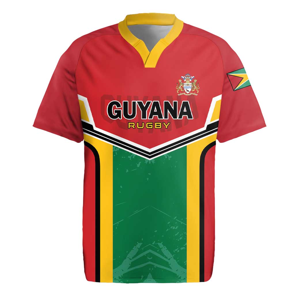 Custom Rugby Guyana Rugby Jersey Guyana Warriors Go Champions - Wonder Print Shop