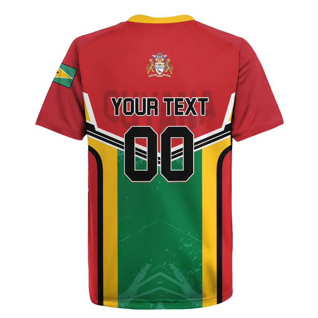 Custom Rugby Guyana Rugby Jersey Guyana Warriors Go Champions - Wonder Print Shop