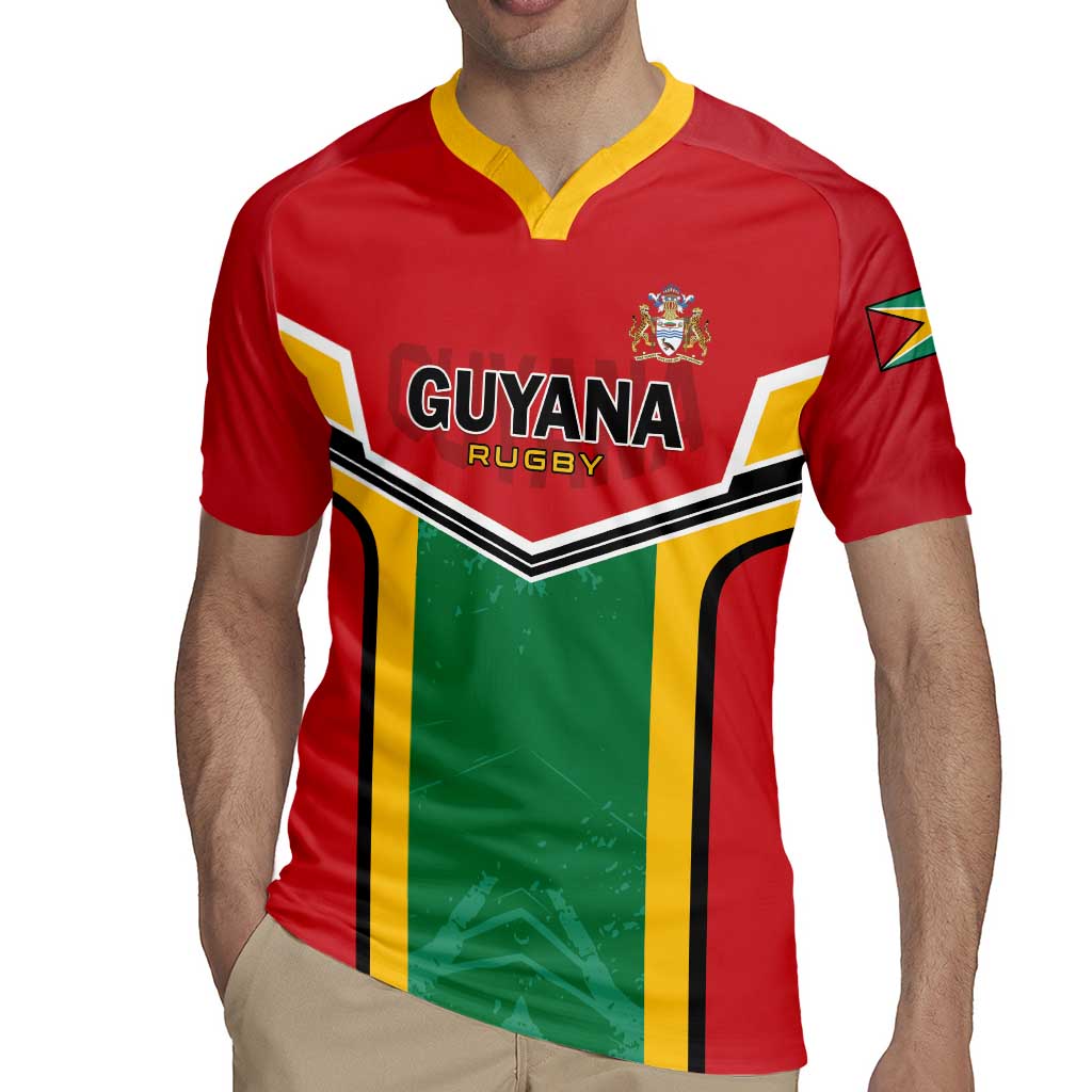 Custom Rugby Guyana Rugby Jersey Guyana Warriors Go Champions - Wonder Print Shop