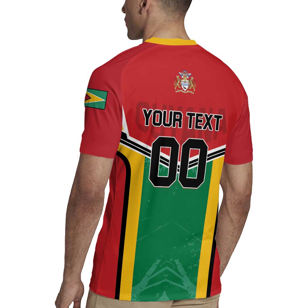Custom Rugby Guyana Rugby Jersey Guyana Warriors Go Champions - Wonder Print Shop
