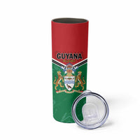 Custom Rugby Guyana Skinny Tumbler Guyana Warriors Go Champions - Wonder Print Shop