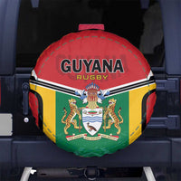 Rugby Guyana Spare Tire Cover Guyana Warriors Go Champions - Wonder Print Shop