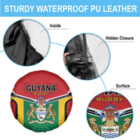 Rugby Guyana Spare Tire Cover Guyana Warriors Go Champions - Wonder Print Shop