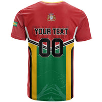 Custom Rugby Guyana T Shirt Guyana Warriors Go Champions - Wonder Print Shop