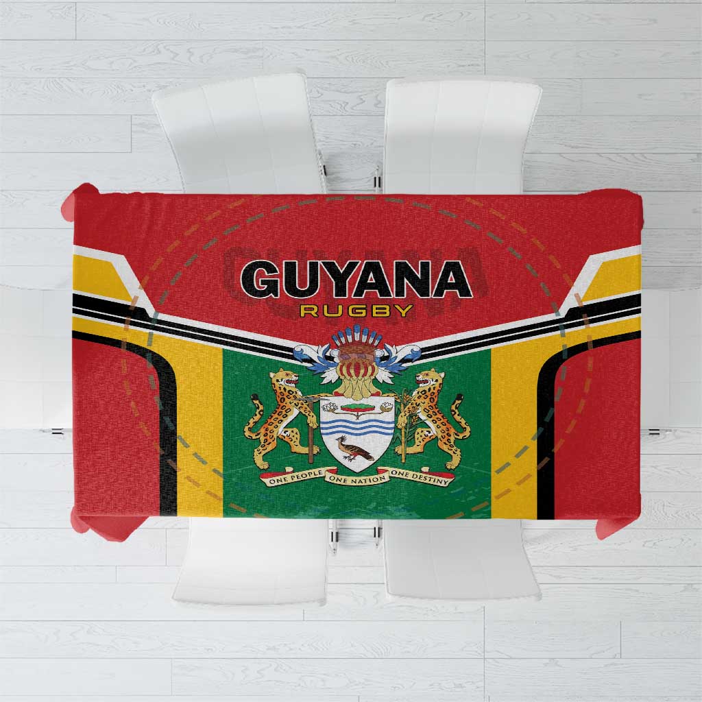 Rugby Guyana Tablecloth Guyana Warriors Go Champions - Wonder Print Shop