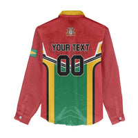 Custom Rugby Guyana Women Casual Shirt Guyana Warriors Go Champions - Wonder Print Shop