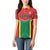 Custom Rugby Guyana Women Polo Shirt Guyana Warriors Go Champions - Wonder Print Shop