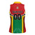 Custom Rugby Guyana Women Sleeveless Polo Shirt Guyana Warriors Go Champions - Wonder Print Shop