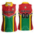 Custom Rugby Guyana Women Sleeveless Polo Shirt Guyana Warriors Go Champions - Wonder Print Shop