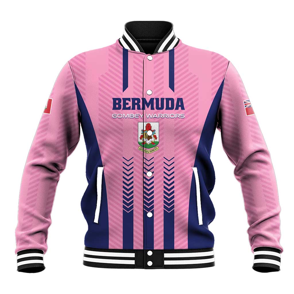 Custom Football Bermuda Baseball Jacket Gombey Warriors Go Champions - Wonder Print Shop