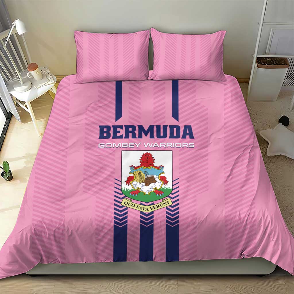 Football Bermuda Bedding Set Gombey Warriors Go Champions - Wonder Print Shop