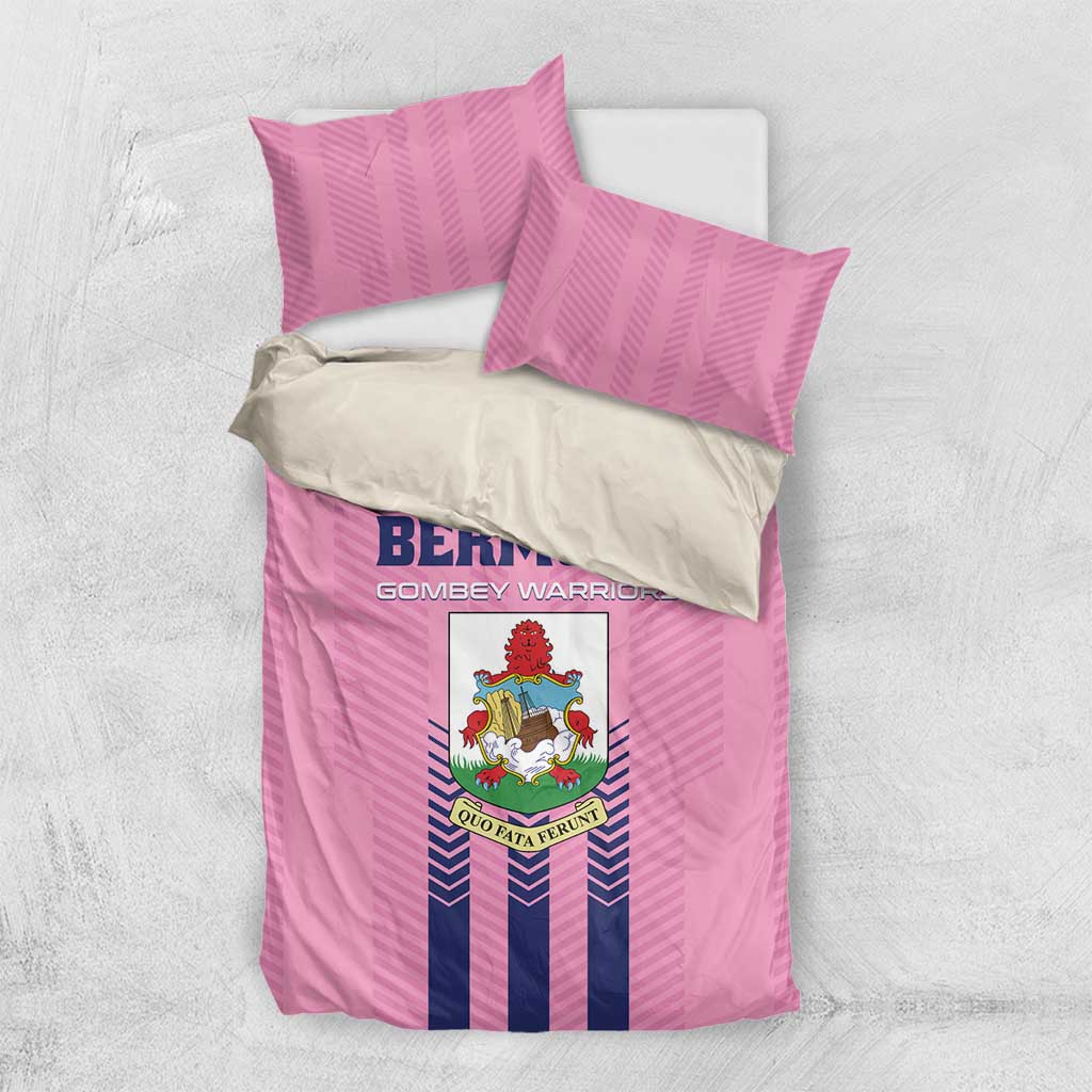 Football Bermuda Bedding Set Gombey Warriors Go Champions - Wonder Print Shop