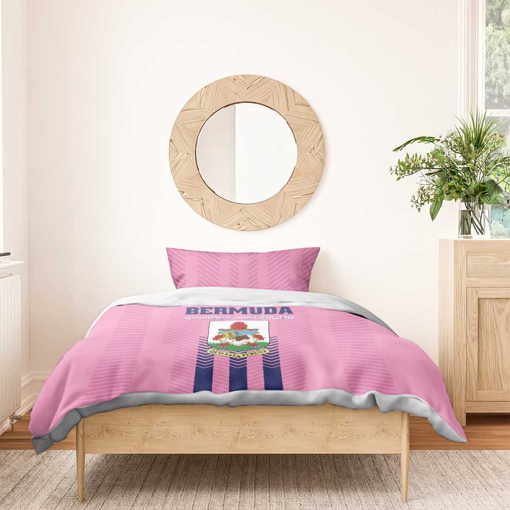 Football Bermuda Bedding Set Gombey Warriors Go Champions - Wonder Print Shop