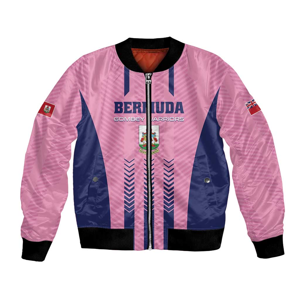Custom Football Bermuda Bomber Jacket Gombey Warriors Go Champions - Wonder Print Shop