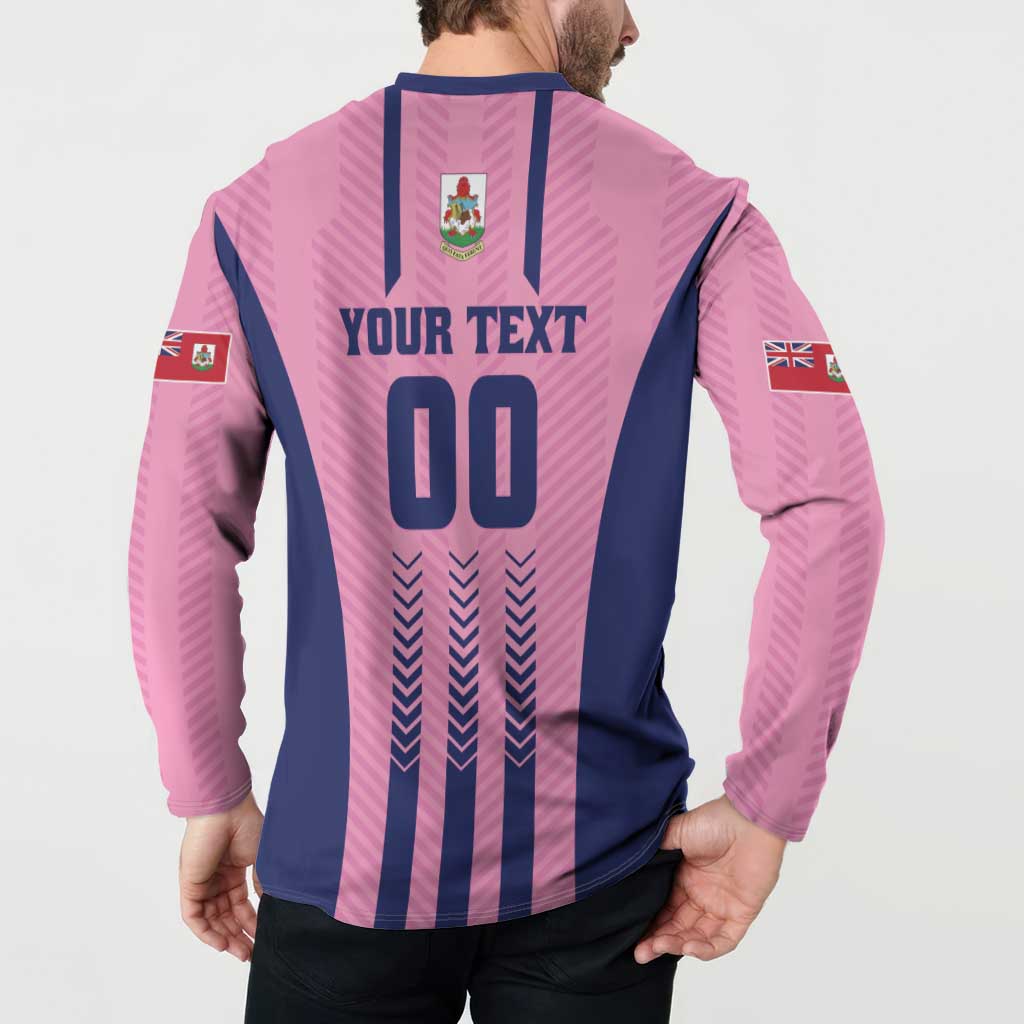 Custom Football Bermuda Button Sweatshirt Gombey Warriors Go Champions - Wonder Print Shop