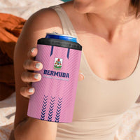 Custom Football Bermuda 4 in 1 Can Cooler Tumbler Gombey Warriors Go Champions - Wonder Print Shop