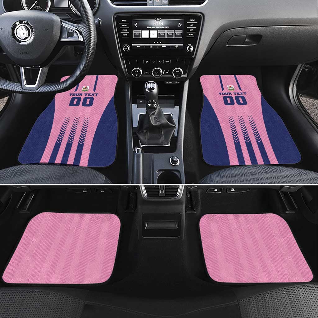 Football Bermuda Car Mats Gombey Warriors Go Champions - Wonder Print Shop