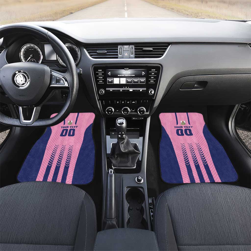 Football Bermuda Car Mats Gombey Warriors Go Champions - Wonder Print Shop