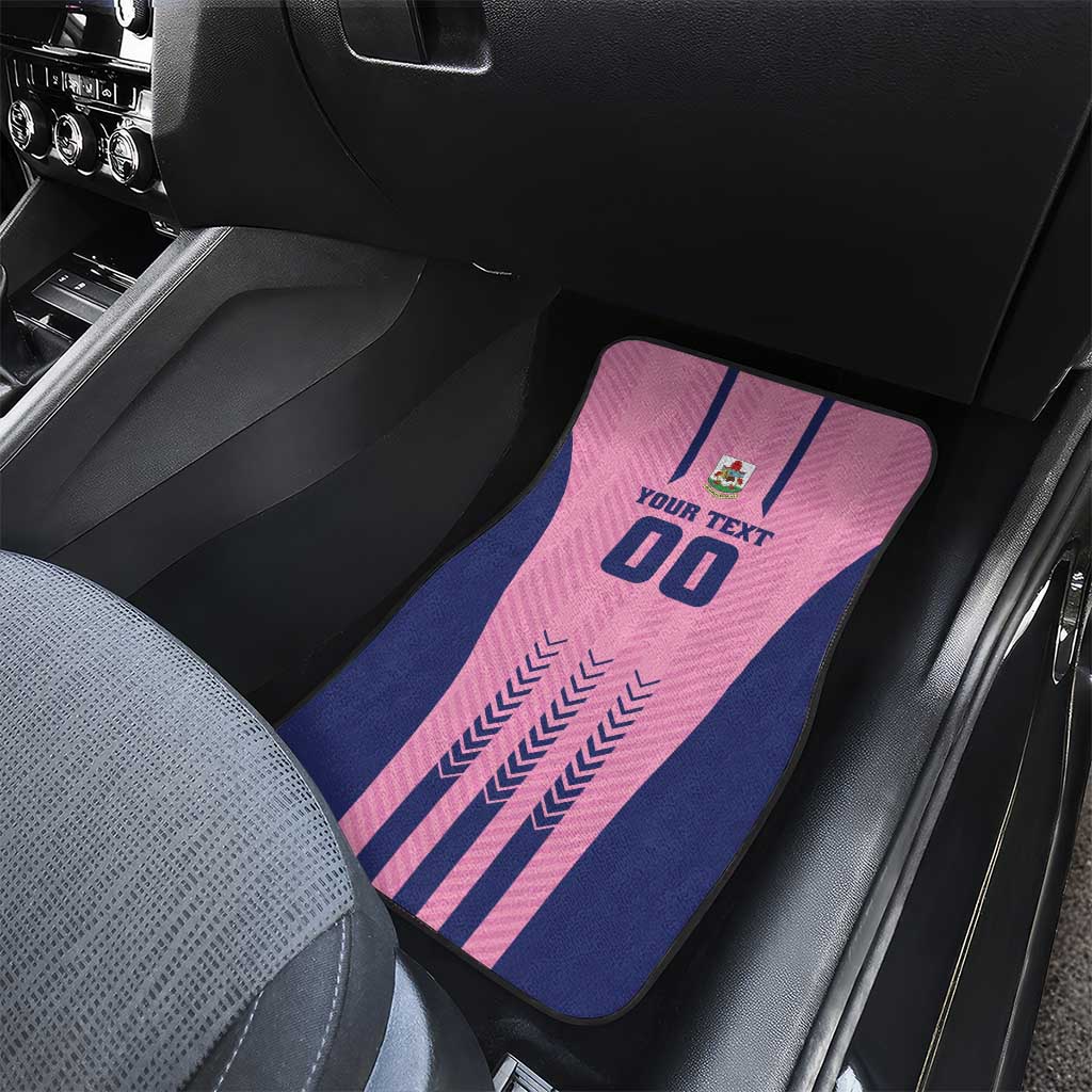 Football Bermuda Car Mats Gombey Warriors Go Champions - Wonder Print Shop