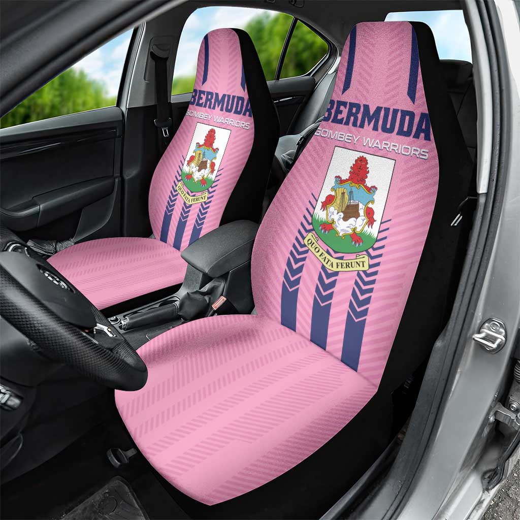 Football Bermuda Car Seat Cover Gombey Warriors Go Champions - Wonder Print Shop