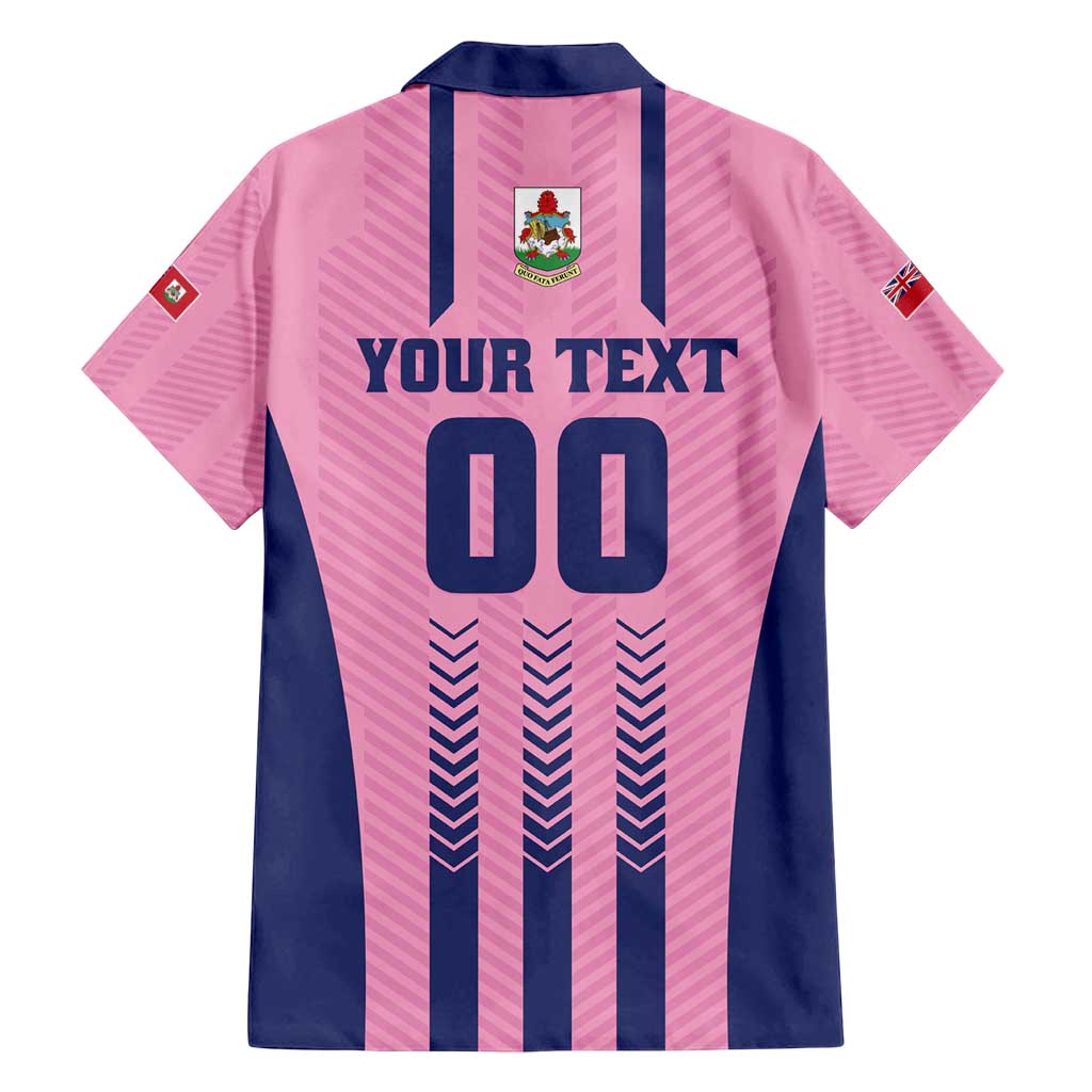 Custom Football Bermuda Family Matching Long Sleeve Bodycon Dress and Hawaiian Shirt Gombey Warriors Go Champions - Wonder Print Shop