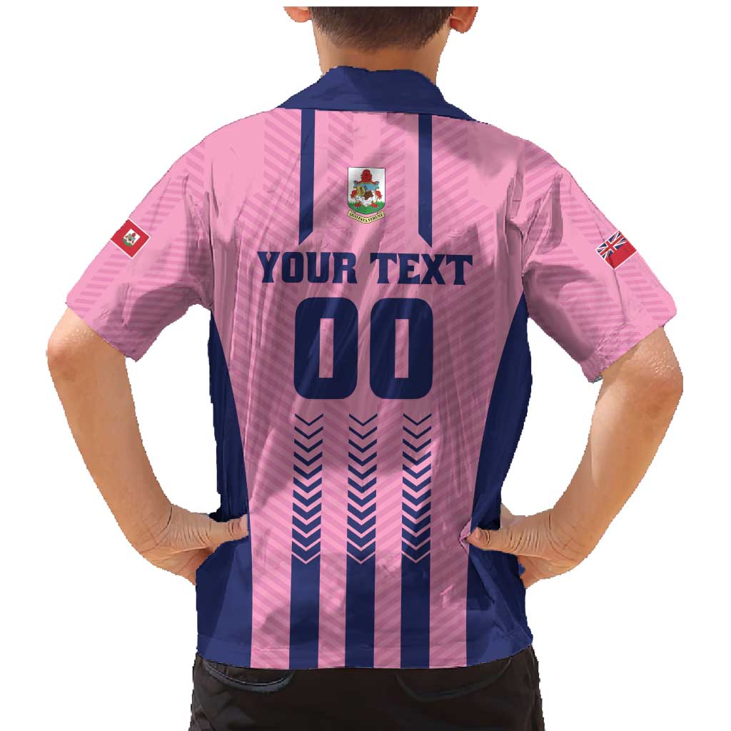 Custom Football Bermuda Family Matching Mermaid Dress and Hawaiian Shirt Gombey Warriors Go Champions - Wonder Print Shop