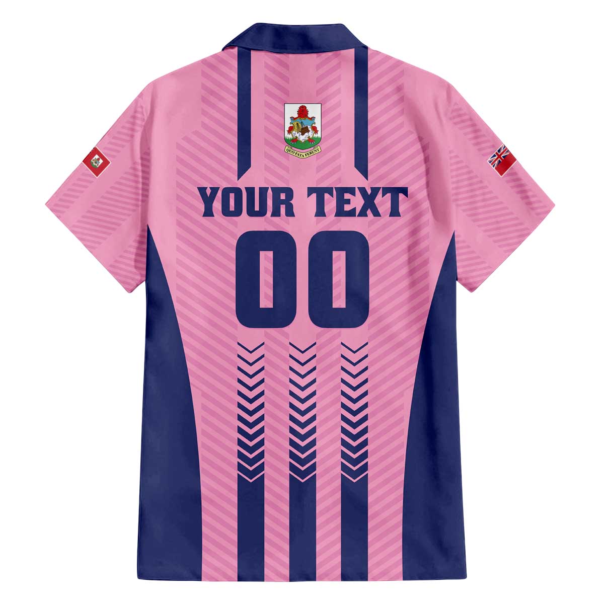 Custom Football Bermuda Family Matching Off The Shoulder Long Sleeve Dress and Hawaiian Shirt Gombey Warriors Go Champions - Wonder Print Shop