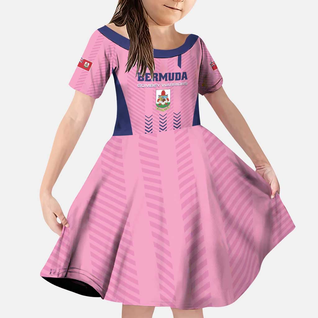 Custom Football Bermuda Family Matching Puletasi and Hawaiian Shirt Gombey Warriors Go Champions - Wonder Print Shop