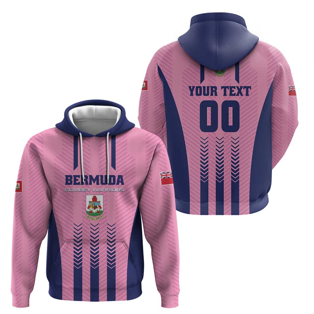 Custom Football Bermuda Hoodie Gombey Warriors Go Champions - Wonder Print Shop