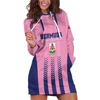 Custom Football Bermuda Hoodie Dress Gombey Warriors Go Champions - Wonder Print Shop
