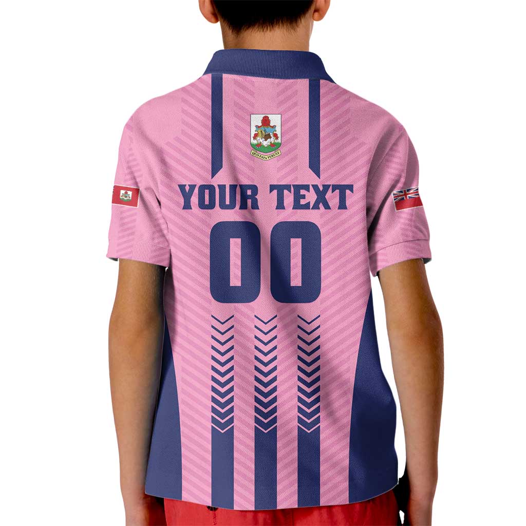 Custom Football Bermuda Kid Polo Shirt Gombey Warriors Go Champions - Wonder Print Shop