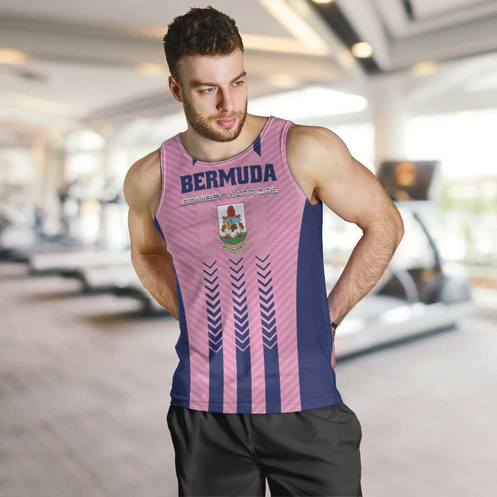 Custom Football Bermuda Men Tank Top Gombey Warriors Go Champions - Wonder Print Shop