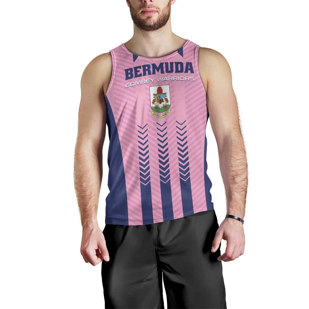 Custom Football Bermuda Men Tank Top Gombey Warriors Go Champions - Wonder Print Shop