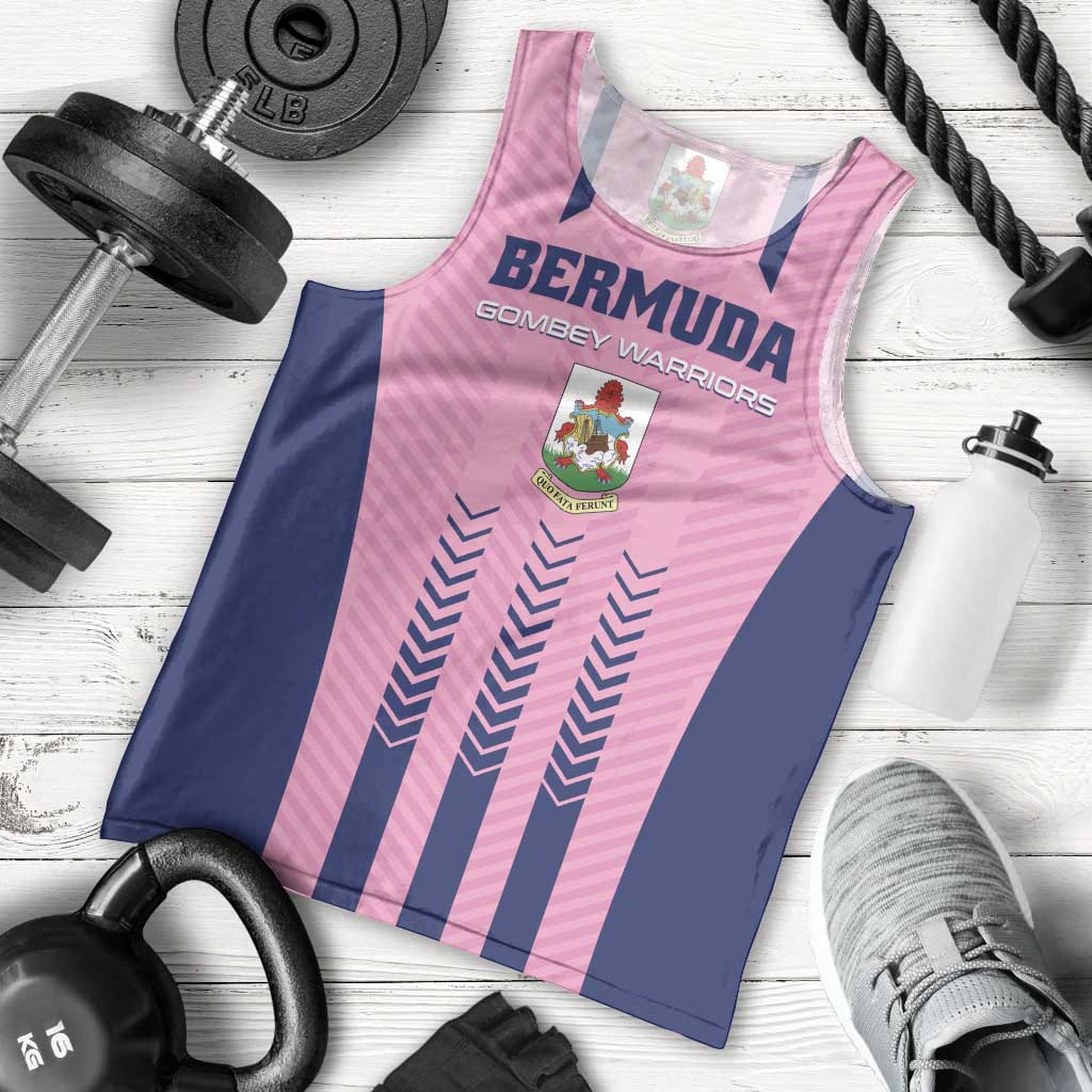 Custom Football Bermuda Men Tank Top Gombey Warriors Go Champions - Wonder Print Shop